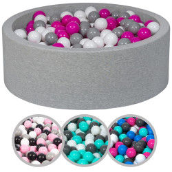 Bällebad Ballpool Kugelbad Bällchenbad Bällchenpool Kinder Pool mit 450 Bällen